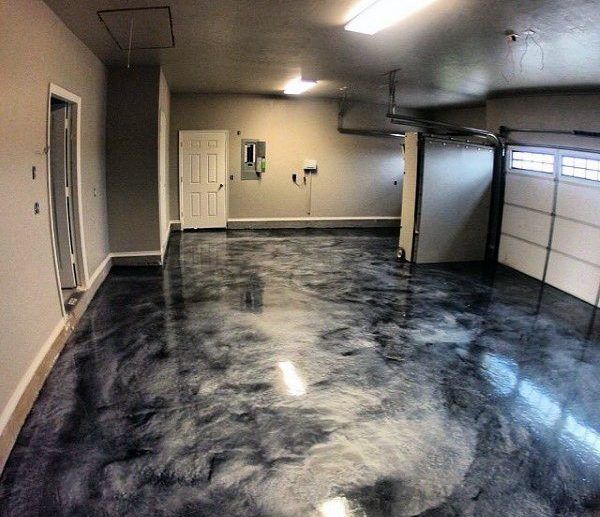 There is something special about Black Epoxy Floors: they look